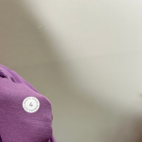 LULULEMON Align High-Rise Crop 17" Wisteria Purple Sz 4 {P22} - Picture 6 of 6